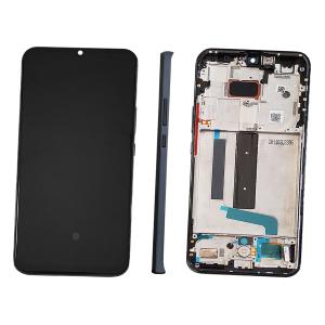 DISPLAY LCD PER XIAOMI MI 10 LITE 5G GRIGIO TARNISH CON FRAME 56000400J900