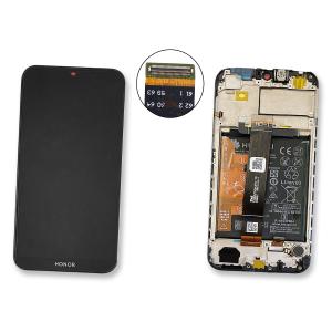 DISPLAY LCD PER HUAWEI HONOR 8S NERO CON FRAME 02352QTB SERVICE PACK
