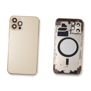 BACK COVER PER IPHONE 12 PRO ORO GOLD COMPATIBILE
