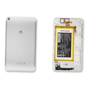 BACK COVER MEDIAPAD T2 7.0 SILVER/BIANCO CON BATTERIA 02351AVT