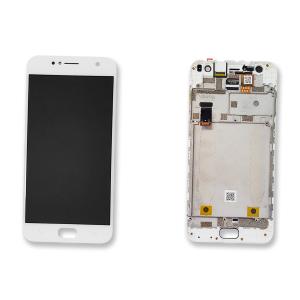 DISPLAY LCD PER ASUS ZB553KL ZENFONE SELFIE 4 BIANCO CON FRAME