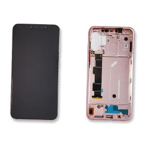 DISPLAY LCD PER XIAOMI MI 8 ORO ROSA CON FRAME