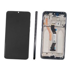 DISPLAY LCD PER XIAOMI REDMI NOTE 8 PRO NERO CON FRAME TARNISH