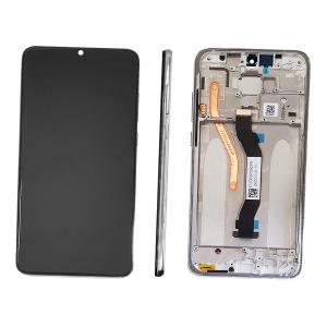 DISPLAY LCD PER XIAOMI REDMI NOTE 8 PRO SILVER CON FRAME