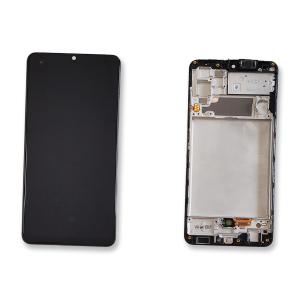DISPLAY LCD PER SAMSUNG A325F A32 4G NERO CON FRAME GH82-25611A GH82-25612A GH82-25566A GH82-25579A SERVICE PACK