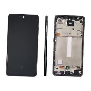 DISPLAY LCD PER SAMSUNG A525F A526B A52 NERO CON FRAME GH82-25524A GH82-25526A GH82-25754A GH82-25602A - SERVICE PACK