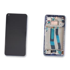 DISPLAY LCD PER XIAOMI MI 11 LITE BLU CON FRAME 56000C0K9A00 5600040K9A00 56000B0K9D00