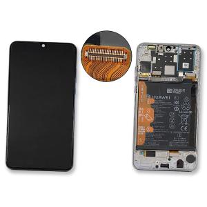 DISPLAY LCD PER HUAWEI P30 LITE BIANCO (NEW EDITION 2020) CON FRAME 02353FQB 48MP