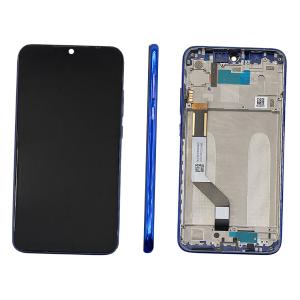 DISPLAY LCD PER XIAOMI REDMI NOTE 7 / NOTE 7 PRO BLU CON FRAME