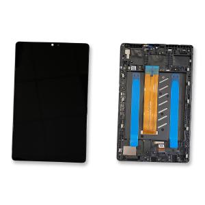 DISPLAY LCD PER SAMSUNG T220 TAB A7 LITE GRIGIO / NERO CON FRAME GH81-20638A GH81-26031A
