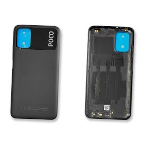 BACK COVER PER XIAOMI POCO M3 NERO TARNISH 55050000L39X