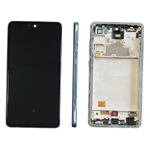 DISPLAY LCD PER SAMSUNG A725F A726B A72 BLU CON FRAME GH82-25624B GH82-25463B GH82-25460B GH82-25849B