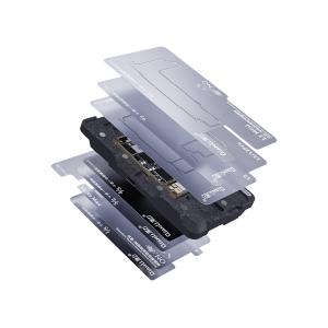 PIATTAFORMA REBALLING PCB QIANLI PER IPHONE X / 11 / 12 PRO MAX (10 IN 1)