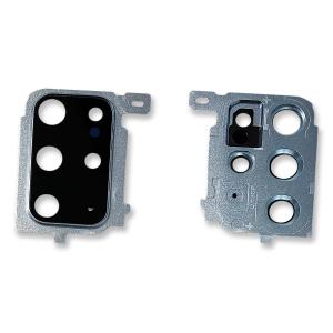 VETRO CAM POSTERIORE G985F G986B S20 PLUS CON CORNICE BLU