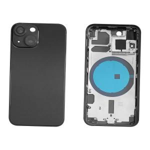 BACK COVER PER IPHONE 13 MINI NERO CON FRAME COMPATIBILE