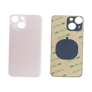 VETRO POSTERIORE PER IPHONE 13 MINI ROSA (BIG HOLE) COMPATIBILE