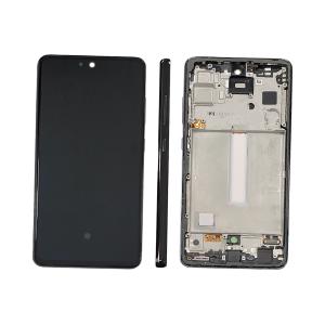 DISPLAY LCD PER SAMSUNG A528B A52S NERO CON FRAME GH82-26861A GH82-26863A GH82-26912A SERVICE PACK
