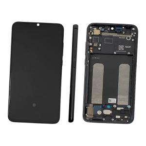 DISPLAY LCD PER XIAOMI MI 9 LITE CC9 NERO TARNISH CON FRAME 560610118033 5600030F3B00