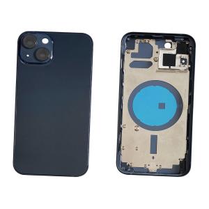 BACK COVER PER IPHONE 13 NERO CON FRAME COMPATIBILE