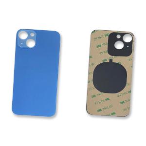 VETRO POSTERIORE PER IPHONE 13 BLU (BIG HOLE) COMPATIBILE