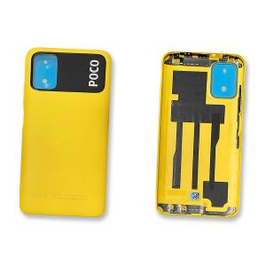 BACK COVER PER XIAOMI POCO M3 GIALLO 55050000QL9X