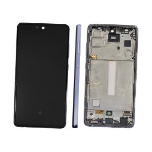 DISPLAY LCD PER SAMSUNG A528B A52S VIOLA CON FRAME GH82-26861C GH82-26863C GH82-26909C GH82-26910C SERVICE PACK