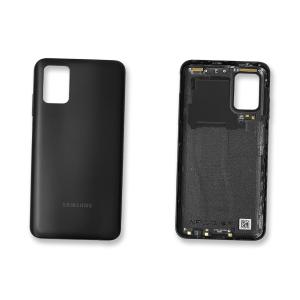 BACK COVER PER SAMSUNG A037G A03S NERO GH81-21266A