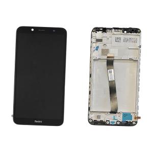 DISPLAY LCD PER XIAOMI REDMI 7A NERO CON FRAME 560610122000 560610127000