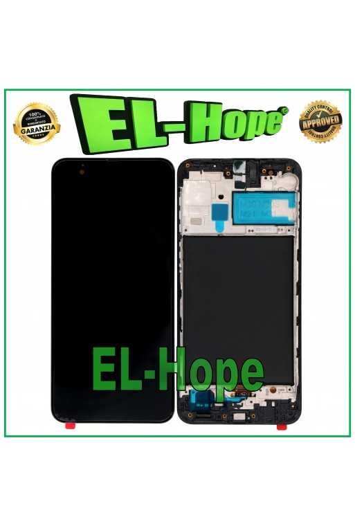 DISPLAY LCD OLED PARI ORIGINALE SAMSUNG GALAXY M31 SM M315F TOUCH SCHERMO VETRO
