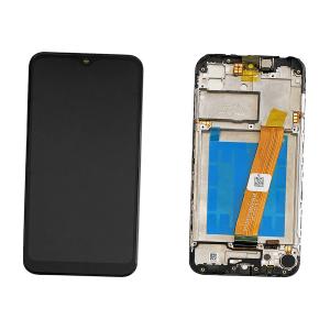 DISPLAY LCD PER SAMSUNG A015F A01 2019 NERO (NON EU) CON FRAME GH81-18597A