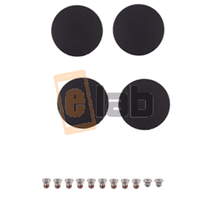SET PIEDINI IN GOMMA + SET VITI SCOCCA POSTERIORE MACBOOK PRO RETINA A1398 A1502 A1425
