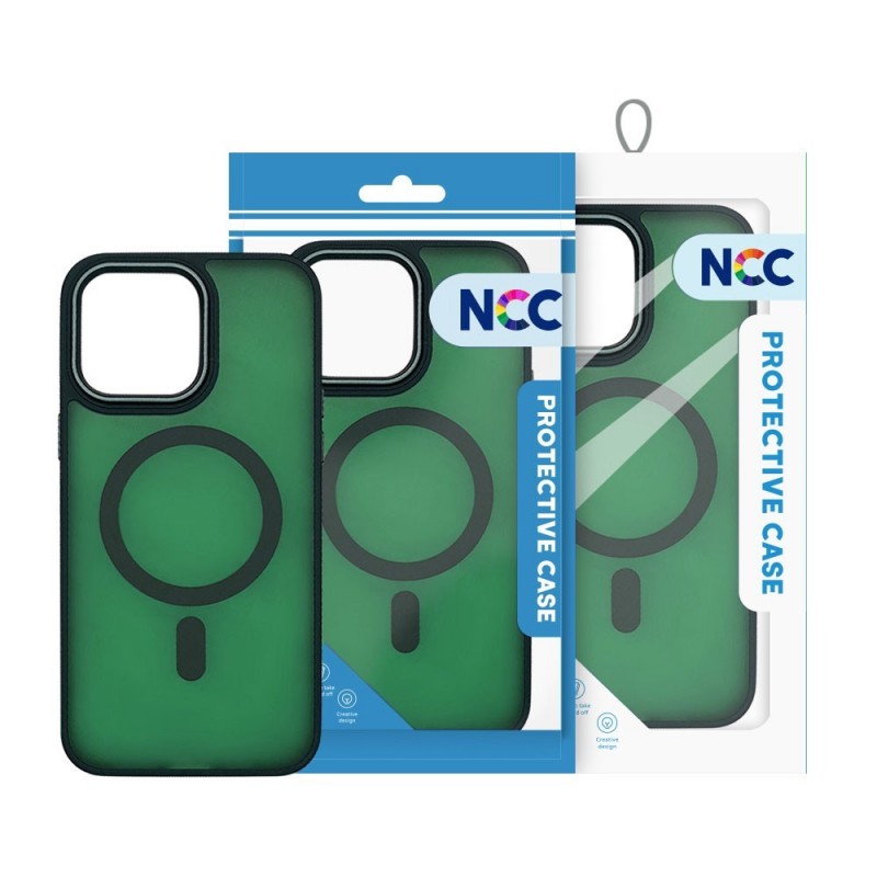 NCC Custodia Protettiva MagSafe Cover Per Apple iPhone 14 Pro | Verde Alpino