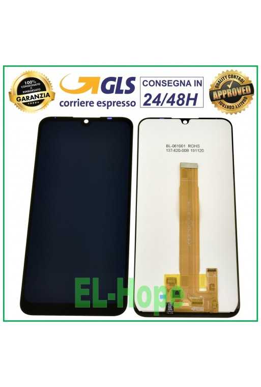 DISPLAY LCD PER WIKO VIEW 3 LITE W-V800 TOUCH SCREEN VETRO SCHERMO 6.09&amp;