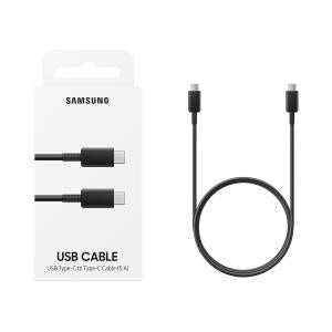 CAVO TYPE-C + TYPE-C SAMSUNG EP-DN975BBEGWW 100W 5A 1M NERO - BLISTER