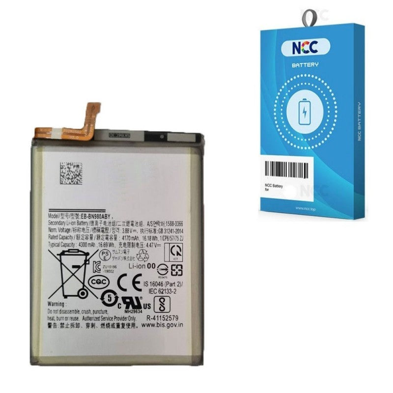 NCC Batteria Compatibile per Samsung Galaxy Note 20 | EB-BN980ABY