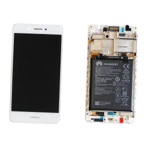 DISPLAY LCD PER HUAWEI NOVA SMART BIANCO CON FRAME 02351BKB