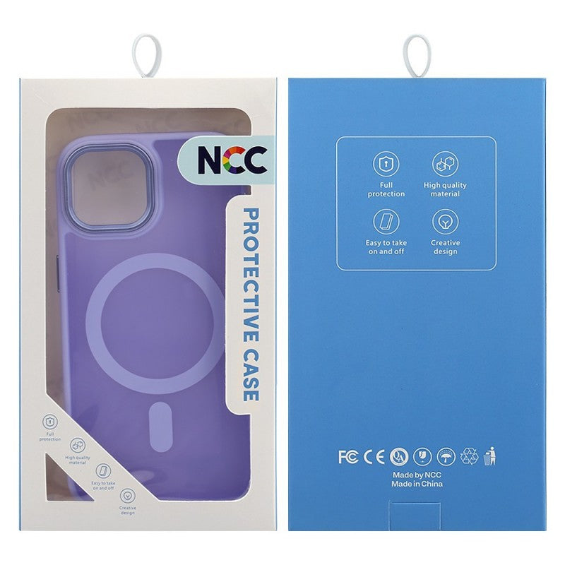 NCC Custodia Protettiva MagSafe Cover Per Apple iPhone 16 Pro | Viola