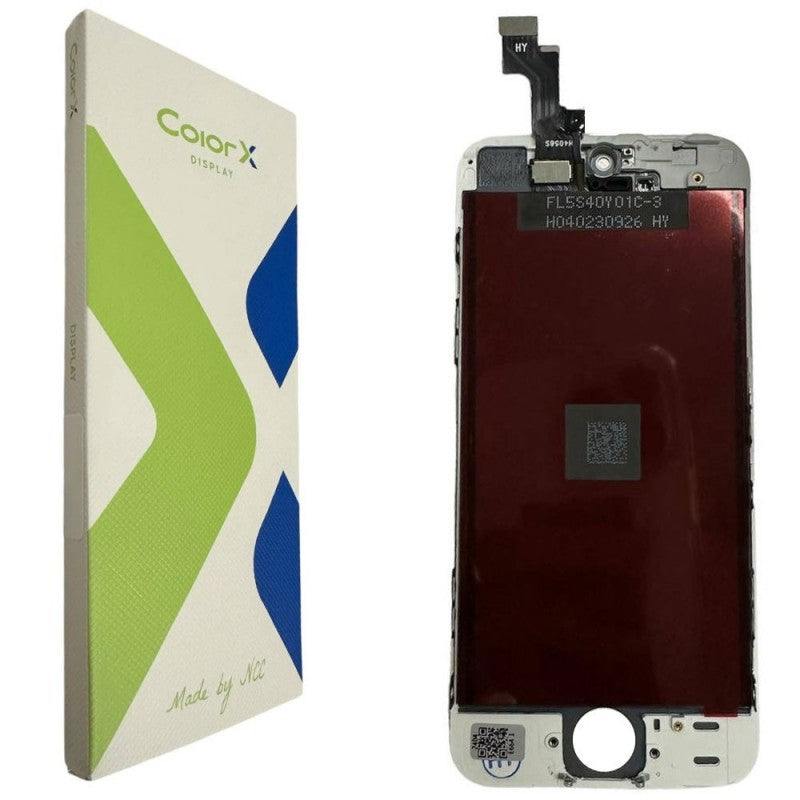Display LCD COLORX By NCC INCELL COG HD+ Per Apple iPhone 5S - SE (2016) | BIANCO