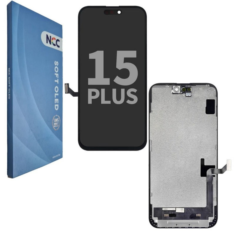 Display LCD NCC SOFT OLED COP Per Apple iPhone 15+ PLUS | IC INTERCAMBIABILE