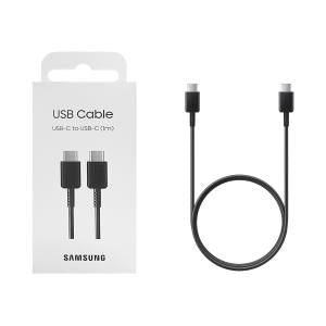 CAVO TYPE-C + TYPE-C SAMSUNG EP-DA705BBEGWW NERO - BLISTER