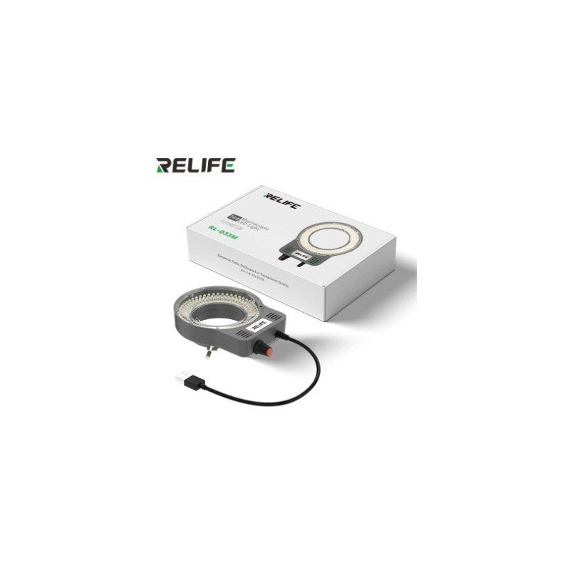 RELIFE RL-033M Lampada LED USB per Microscopio con 144 LED e Luminosit&amp;agrave; Regolabile