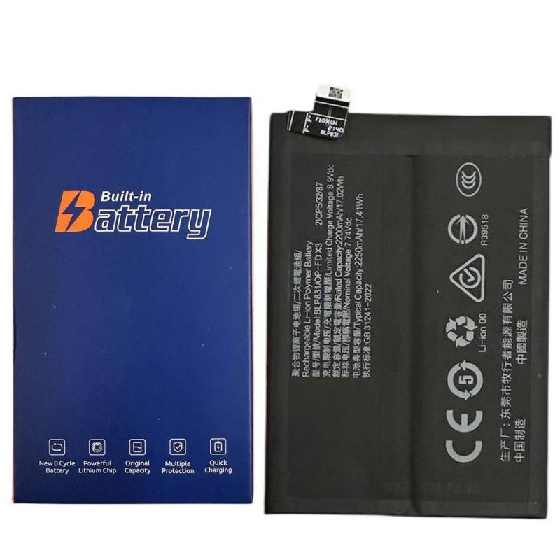 Batteria Compatibile per Oppo Find X3 - Find X3 Pro | BLP831