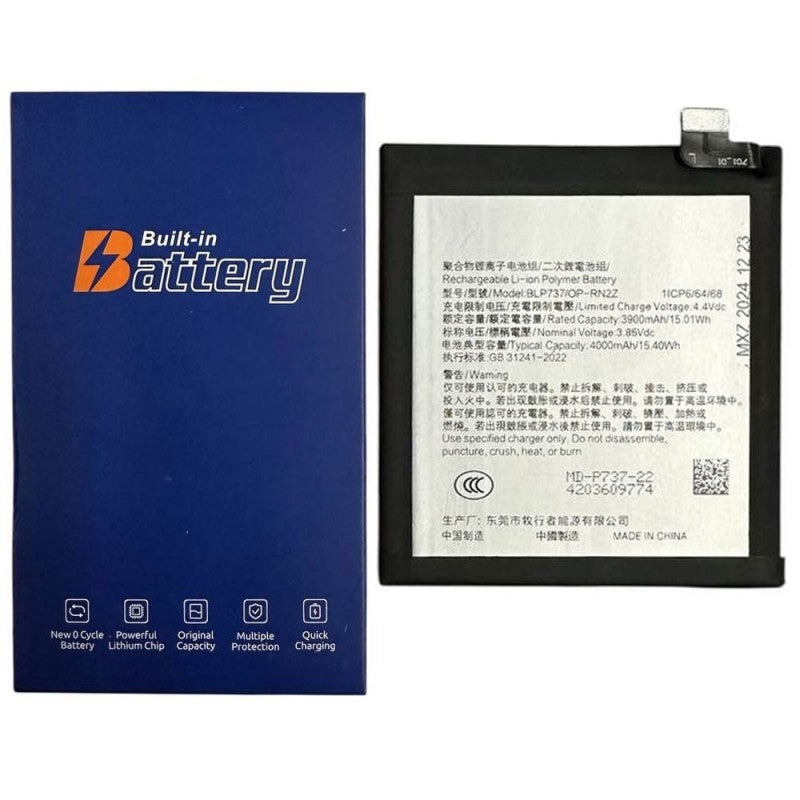 Batteria Compatibile BLP737 Per Oppo Reno 2 / Reno 2Z