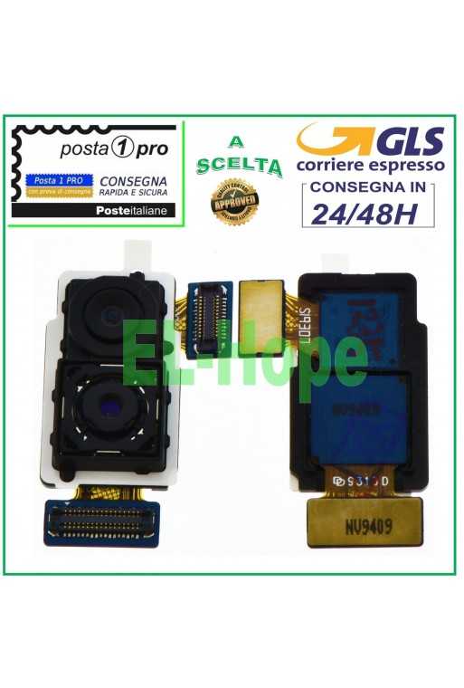 FOTOCAMERA POSTERIORE PER SAMSUNG GALAXY A20E SM-A202F MODULO FLEX BACK CAMERA