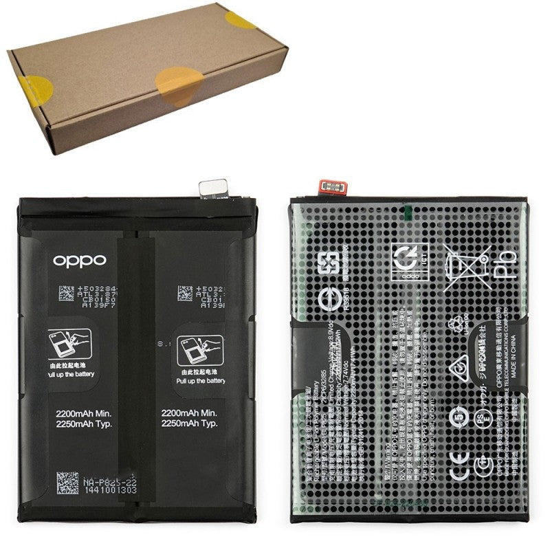 Oppo Service Pack Batteria BLP825 Originale per Find X3 Neo / Reno6 Pro+ 5G / Reno6 Pro 5G / Reno5 Pro 5G / Reno5 Pro+ 5G