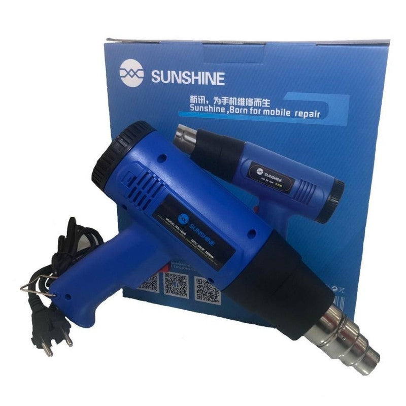 SUNSHINE RS-1600 Pistola ad Aria Calda Temperatura Regolabile | 1600W