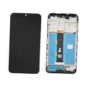 DISPLAY LCD PER MOTOROLA XT2129 MOTO G30 NERO CON FRAME