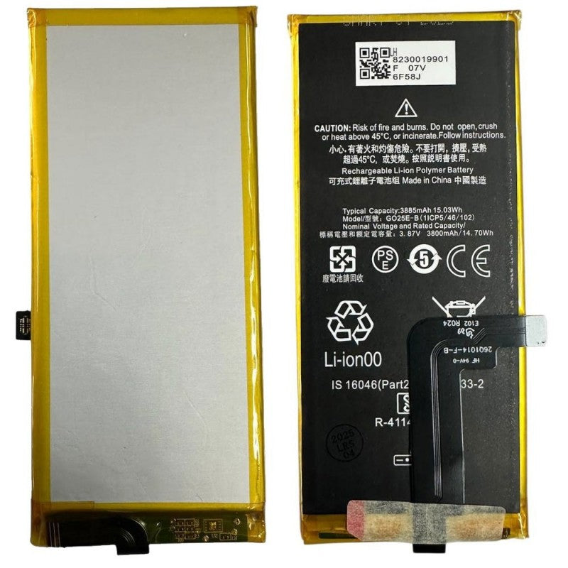 Batteria Compatibile G025E-B Per Google Pixel 4A 5G 3800MAH