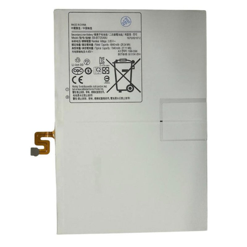 Batteria Compatibile per Samsung Galaxy Tab S5e / S6 T860 T865 / S6 Lite P610 P615 | EB-BT725ABU