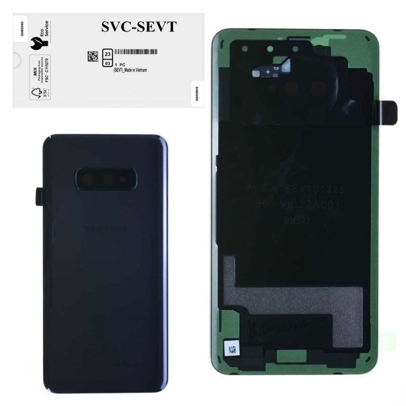 Samsung Back Cover Originale Service Pack per Galaxy S10E G970 | Prism Black